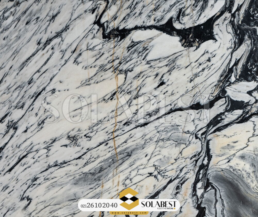 white lili marble slab