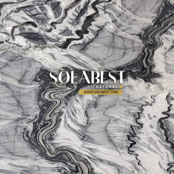 سنگ اسلب کریستال سیلور استریم