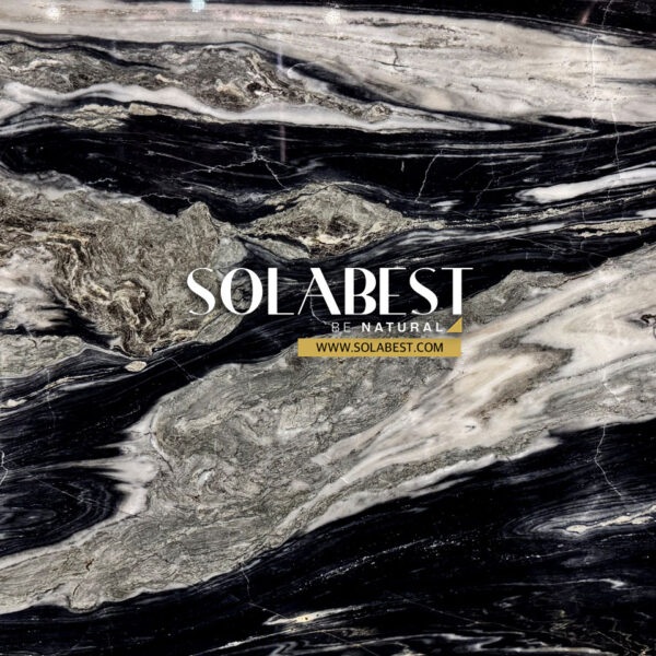 سنگ کریستال مرمریت بلک فیوژن